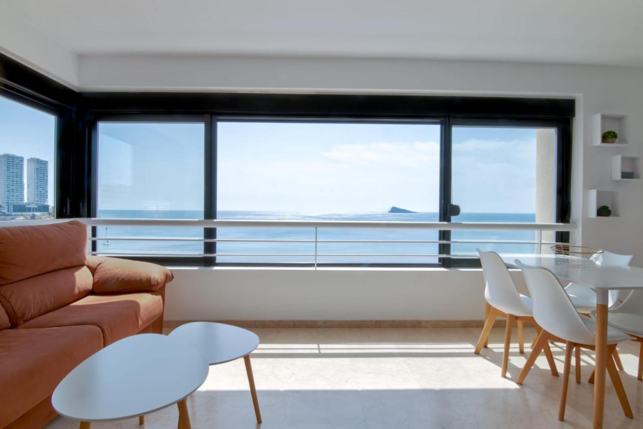 Luminoso Apartamento En Primera Linea De Playa Benidorm Eksteriør billede