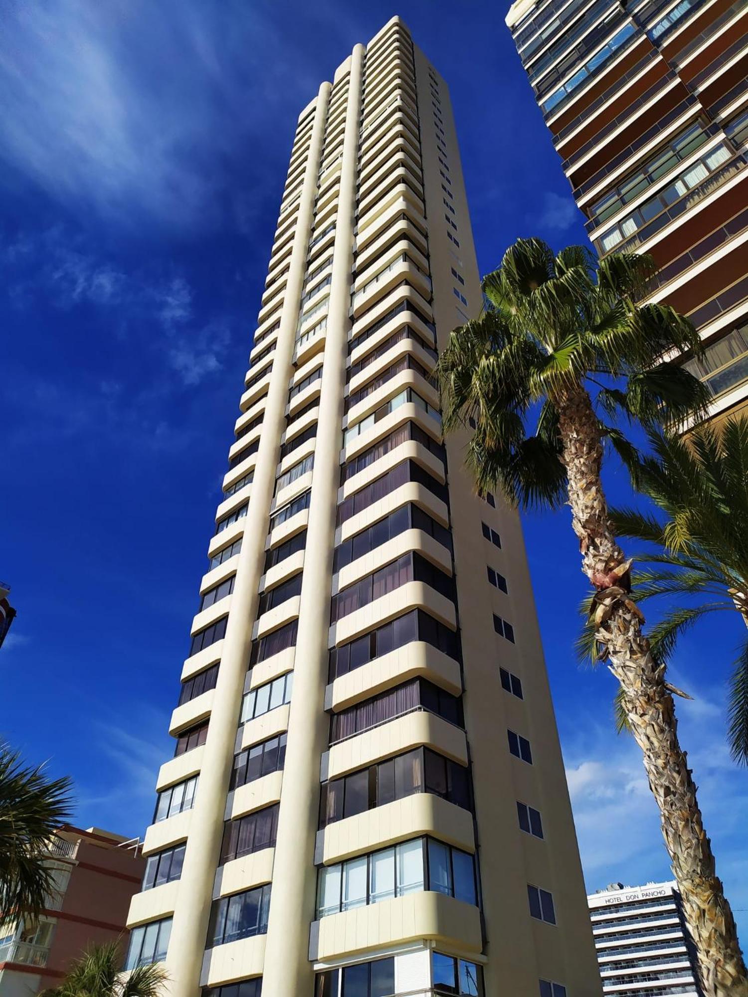 Luminoso Apartamento En Primera Linea De Playa Benidorm Eksteriør billede